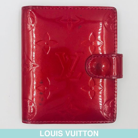 Louis Vuitton Handbags - SOLD Louis Vuitton Vernis red leather wallet
